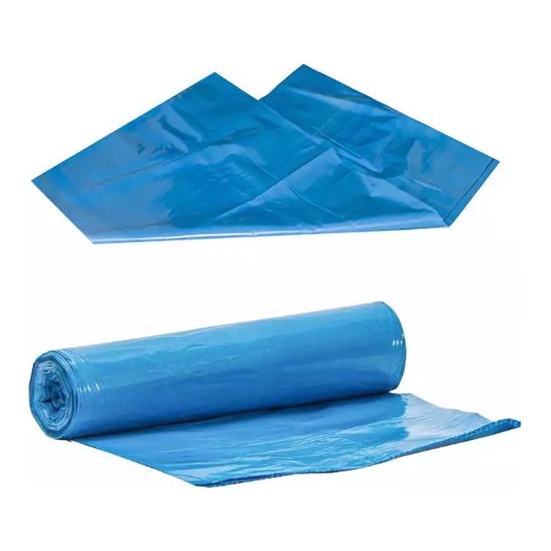 DEİPLAST ÇÖP POŞET ENDÜSTRİYEL BATTAL MAVİ 300GR 10LU - 20 PK