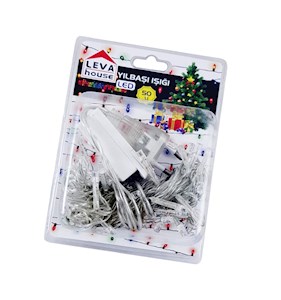 LEVA YILBASI ISIGI 50 LI LED RENKLI FONKSIYONLU  ZNS50/DRL-50P