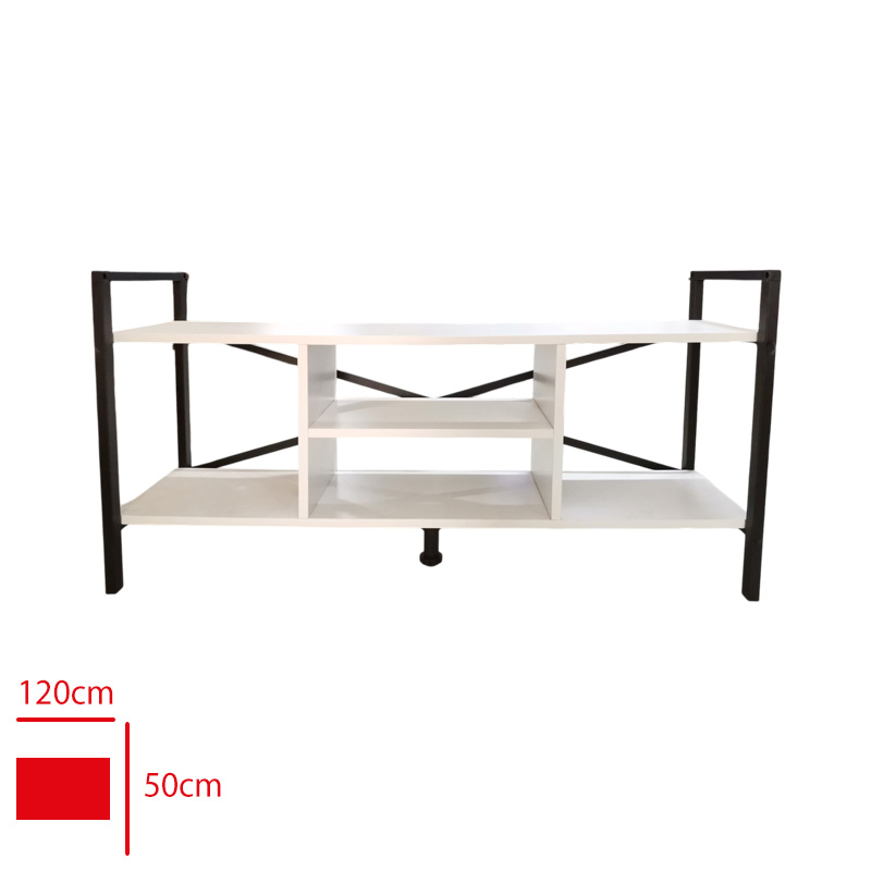 BOFIGO TV SEHPASI METAL 120 CM BEYAZ