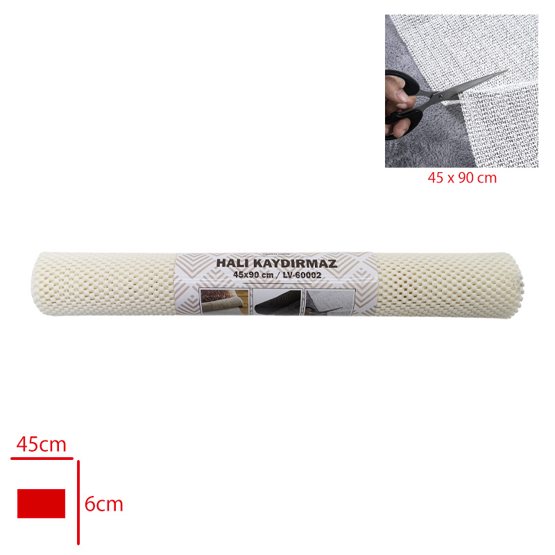 LEVA HALI KAYDIRMAZ 45*90 CM LV-60002