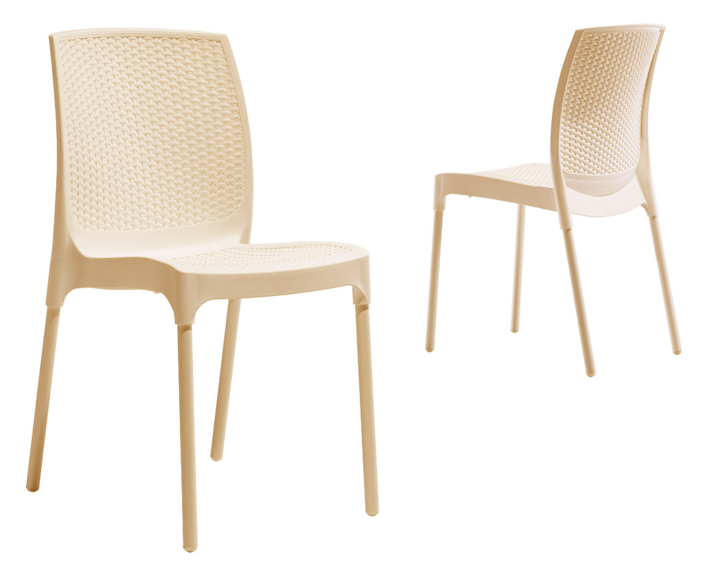 NOVUSSI SANDALYE RATTAN SUNNY ALUMINYUM AYAK KAPUCINO  R009-042