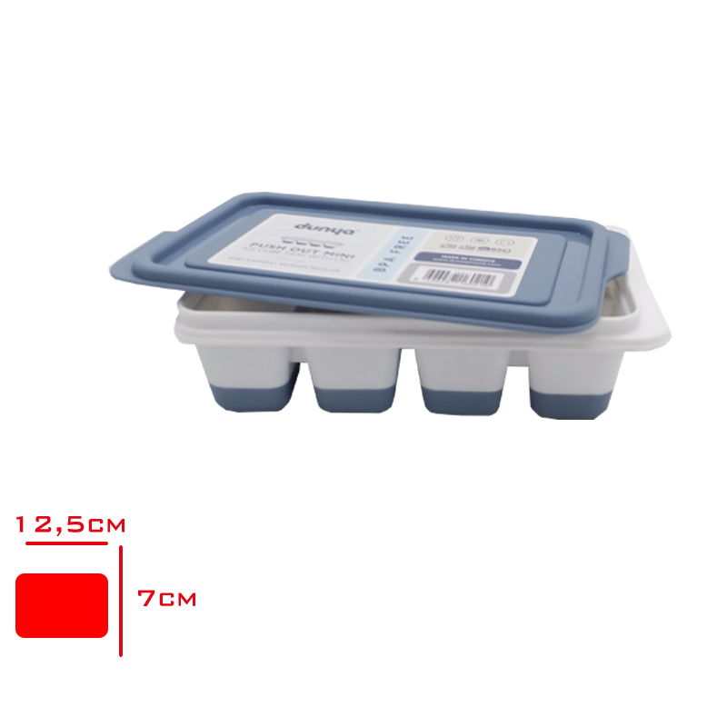 DUNYA KAPAKLI SILIKON BUZLUK MINI 16021