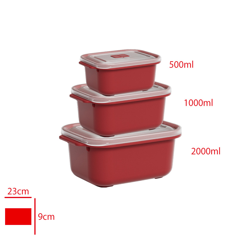 DUNYA SAKLAMA KABI HEAT'N GO DIKDORTGEN 3 LU 500 ML+1000 M+2000 ML