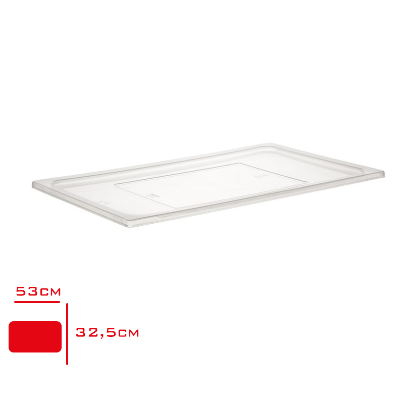 BORA KAPAK 1/1 530*325*10 PP BO-2166