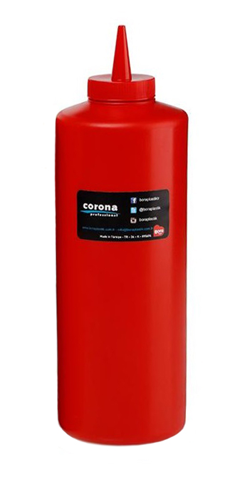 BORA MAYONEZ & KETCAP SISE KAPAKLI 950 ML KIRMIZI BO-2107