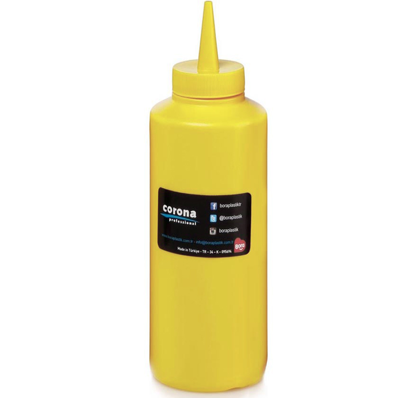 BORA MAYONEZ & KETCAP SISE KAPAKLI 950 ML SARI BO-2106