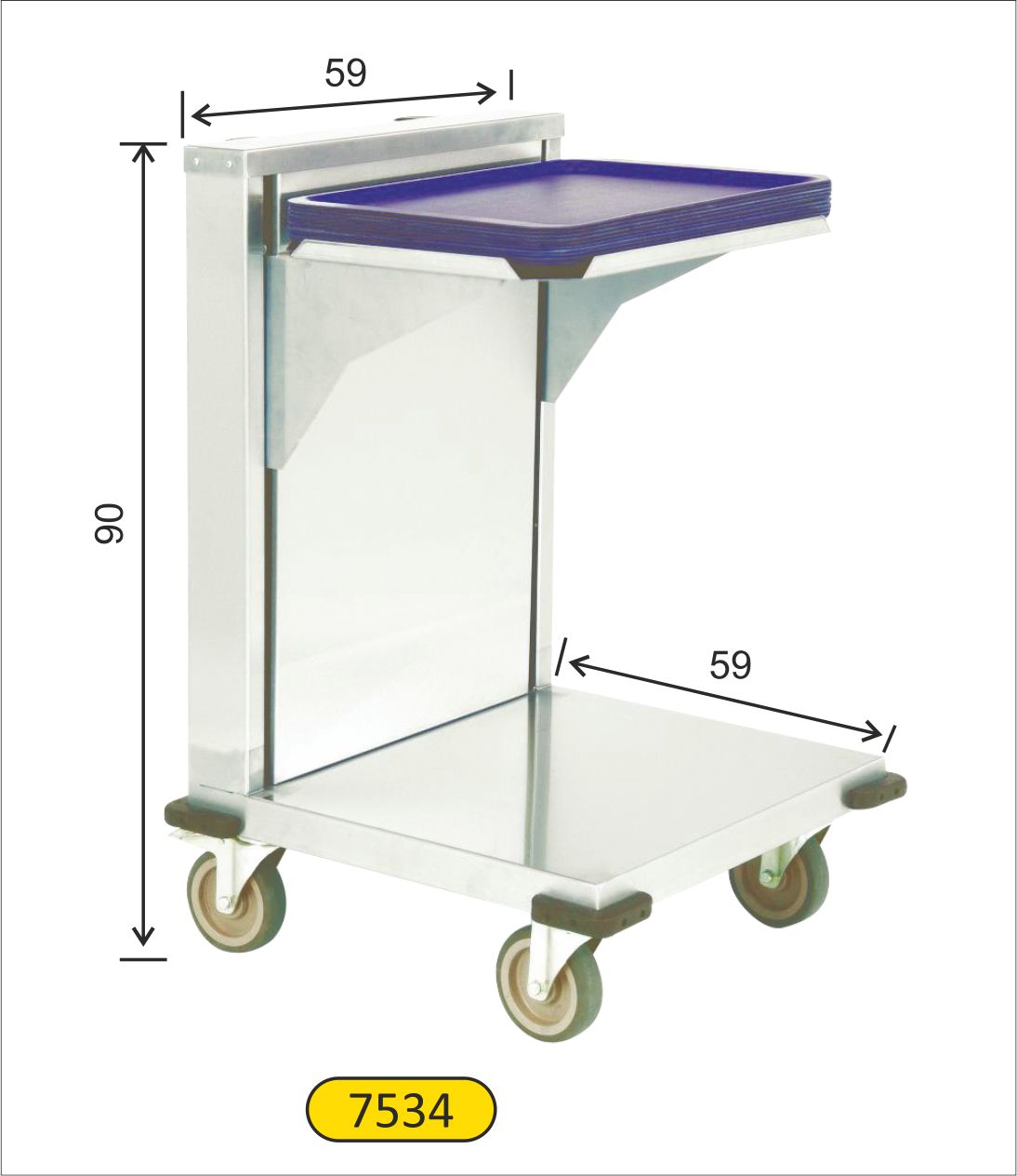 ARIMETAL TEPSI OTOMATI KUVERSIZ  7534