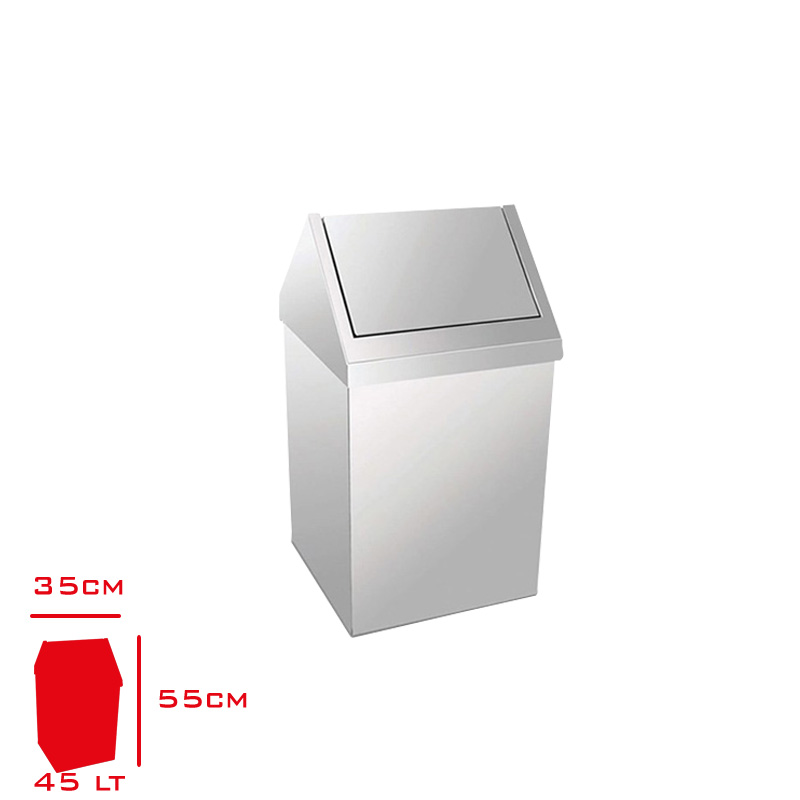 EFOR METAL SALLANIR CATI KAPAK COP KOVASI 45 LT 30*35*55 442