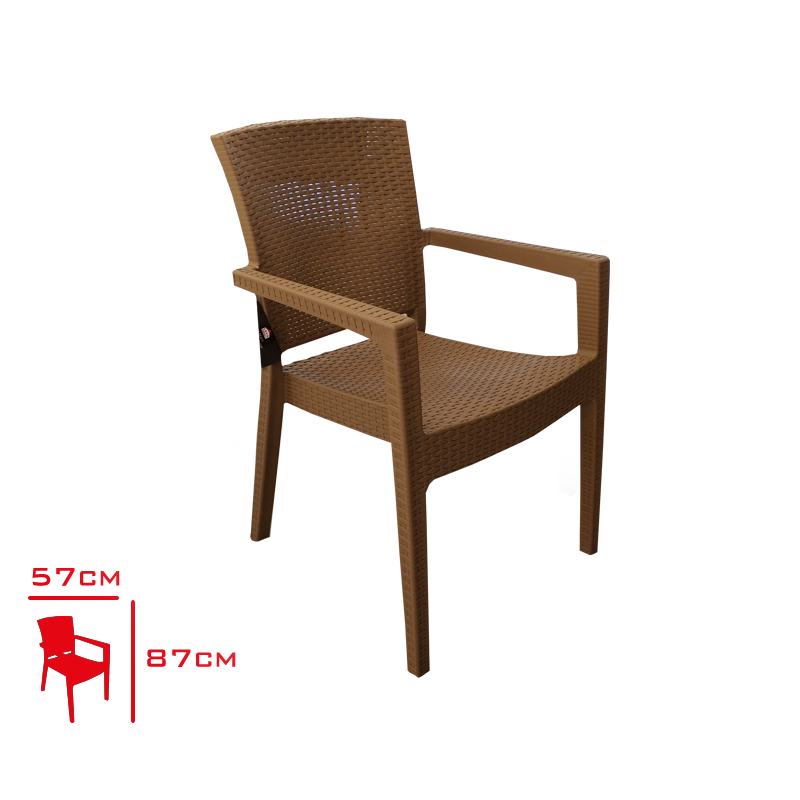 LEVA GARDEN KOLTUK RATTAN CAPPUCINO ALACATI