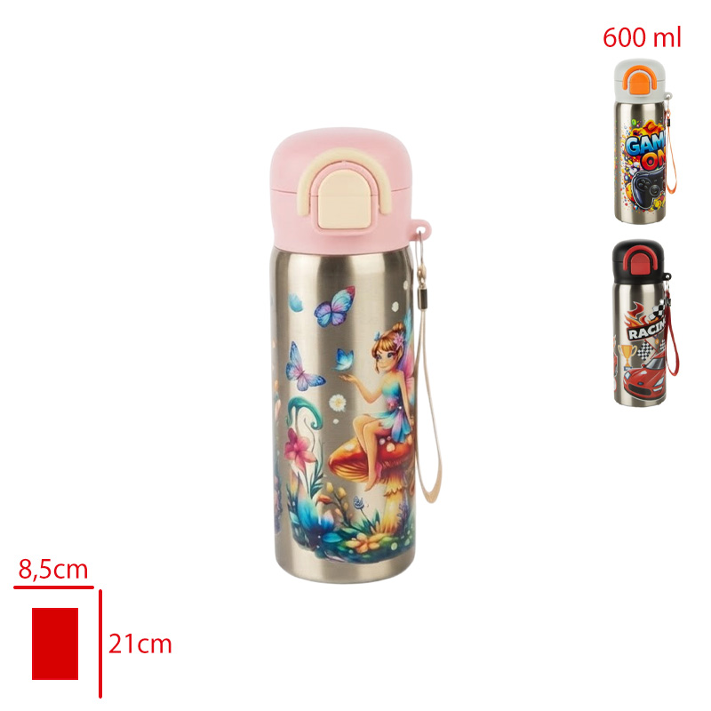 TITIZ MATARA DESENLI 600 ML TP-737