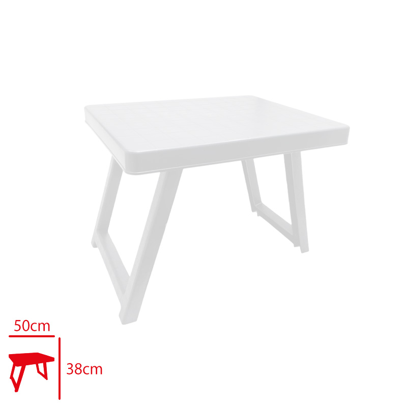 LEVA SEHPA PLASTIK KATLANIR BEYAZ 50 CM