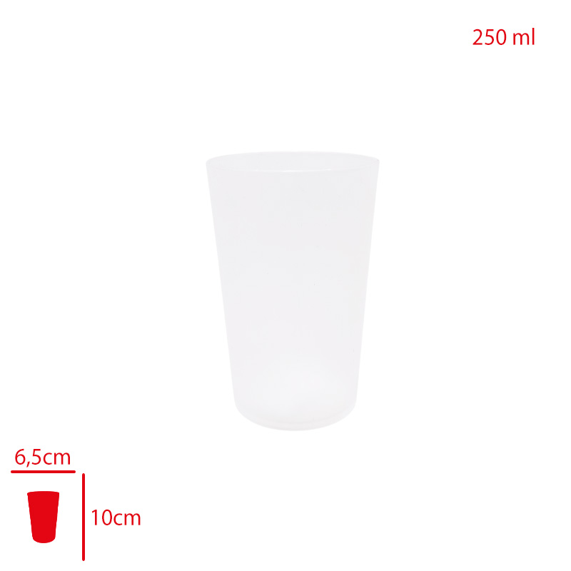 USLUOGLU KIRILMAZ BARDAK PP 250 ML