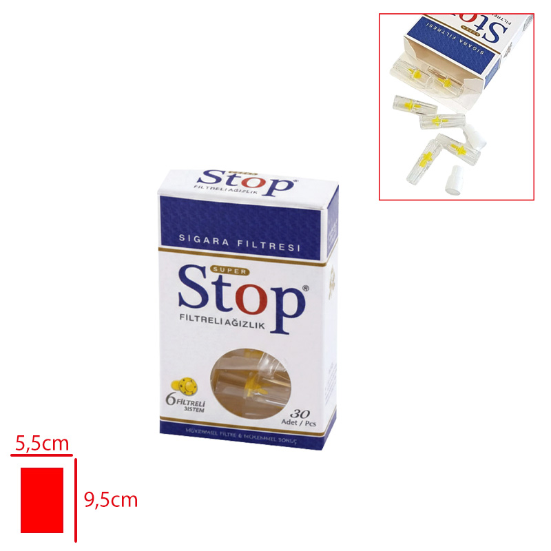 STOP 30 LU SIGARA FILTRESI