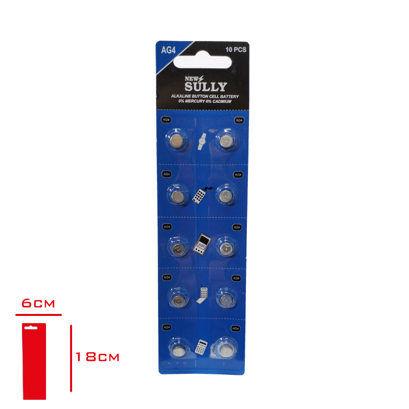 SULLY PIL 10 LU LR626 /LR66 /AG4
