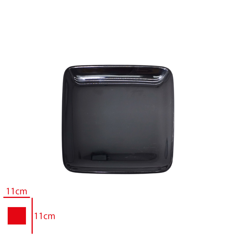 AKEL KARE SERVIS TABAGI 11 CM SIYAH AKL511S