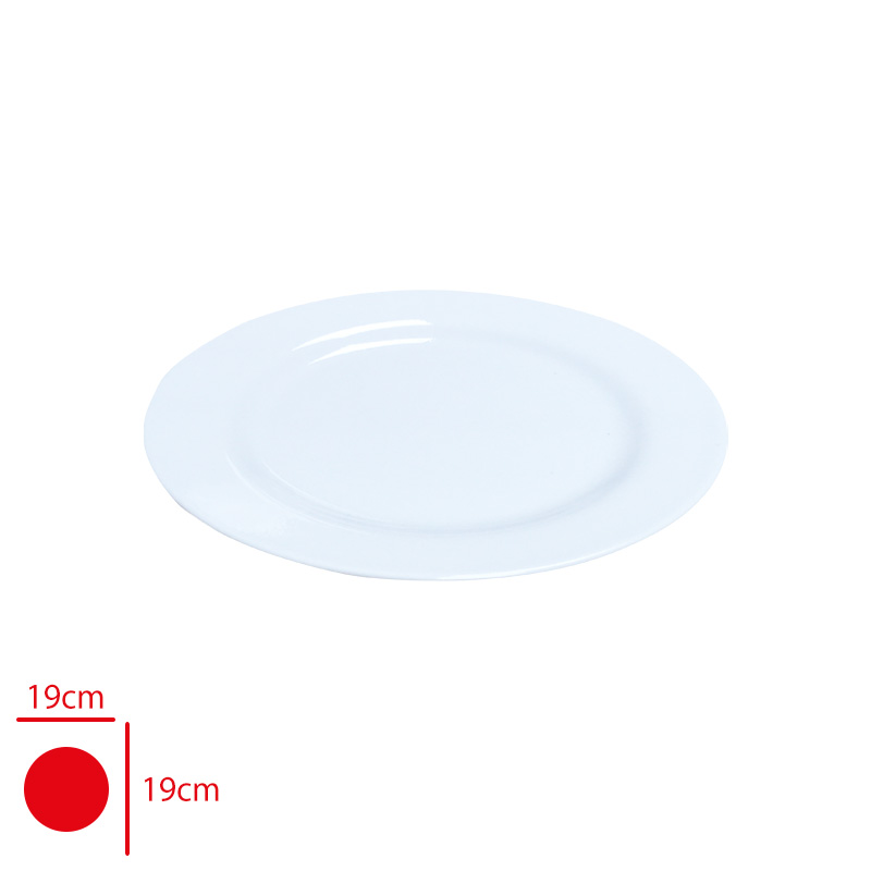 LEVA MELAMIN DUZ TABAK 19 CM LV-019
