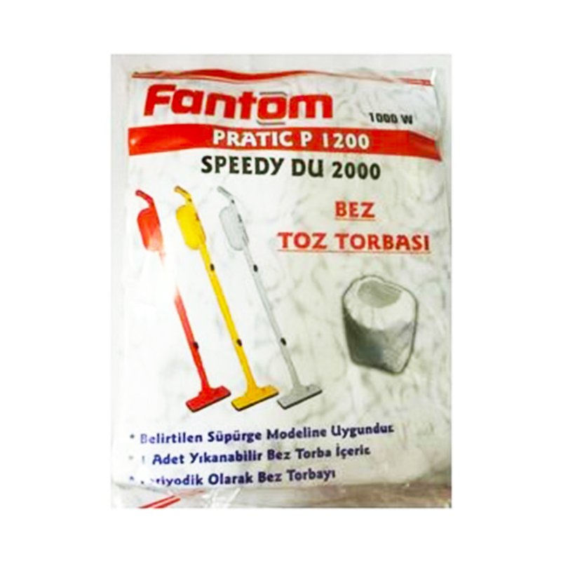 SERAC ELEKTRIK SUPURGESI TOZ TORBASI BEZ FANTOM/P1200/DU2000