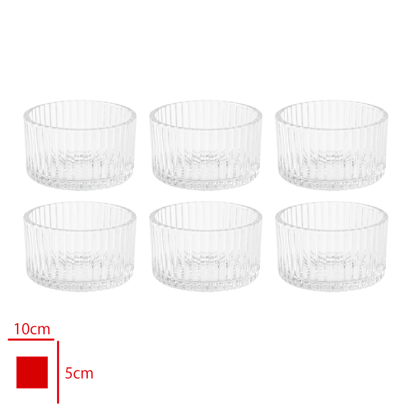 CAM KASE KAHVALTILIK CEREZLIK RIVOLI 6 LI 10 CM SGM13747