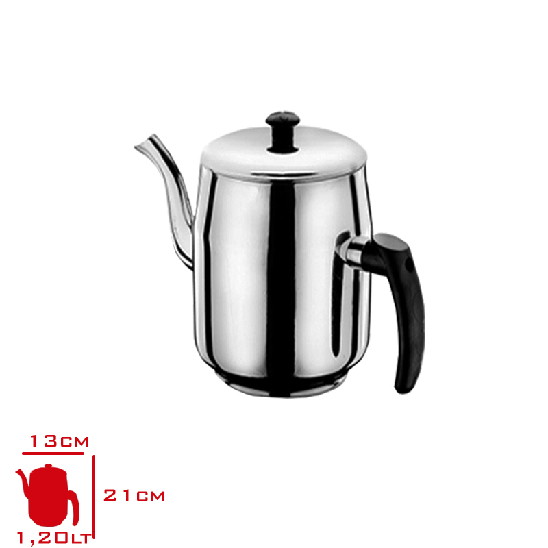 ULUTAS KAHVECI DEMLIK NO:1 1,20 LT END-DML-001