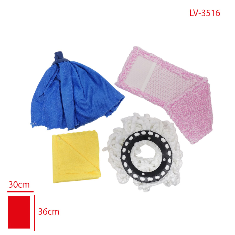 LEVA HOUSE X-LARGE FIRSAT PAKETI LV-3516 (DONERLI YEDEK MOP/NEMLI MOP 40CM/MIKROFIBER MOP/MIKRO BEZ)