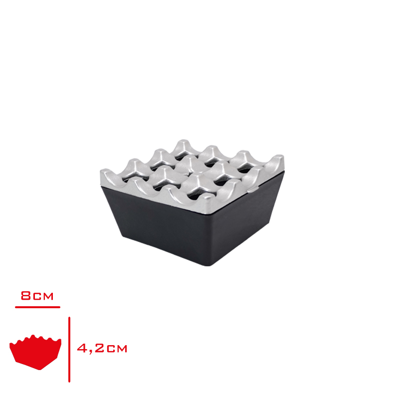 LEVA PLASTIK KULLUK IZGARA SILVER