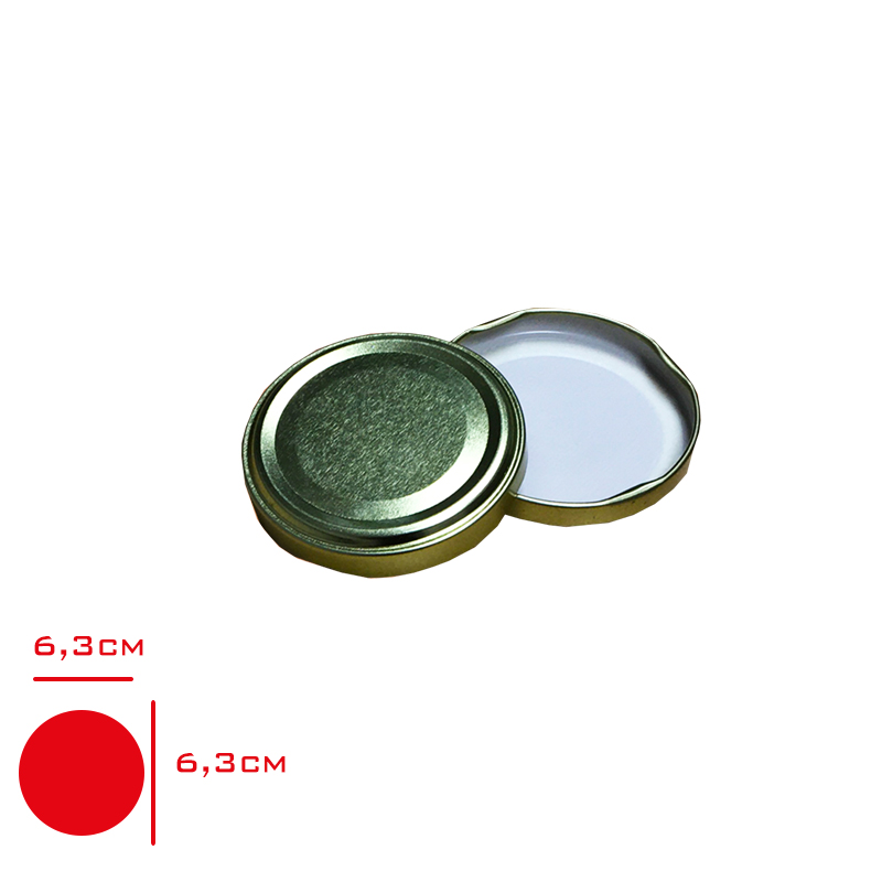 SARTEN KAVANOZ KAPAGI GOLD DOKME 63 MM