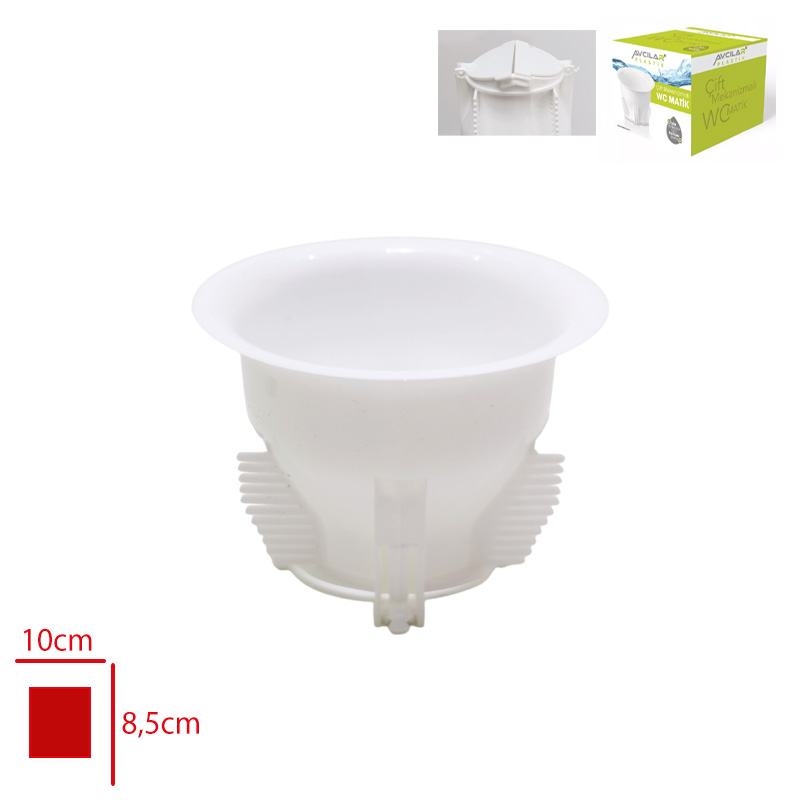 AVCILAR WC MATIK CIFT KAPAK AV-012