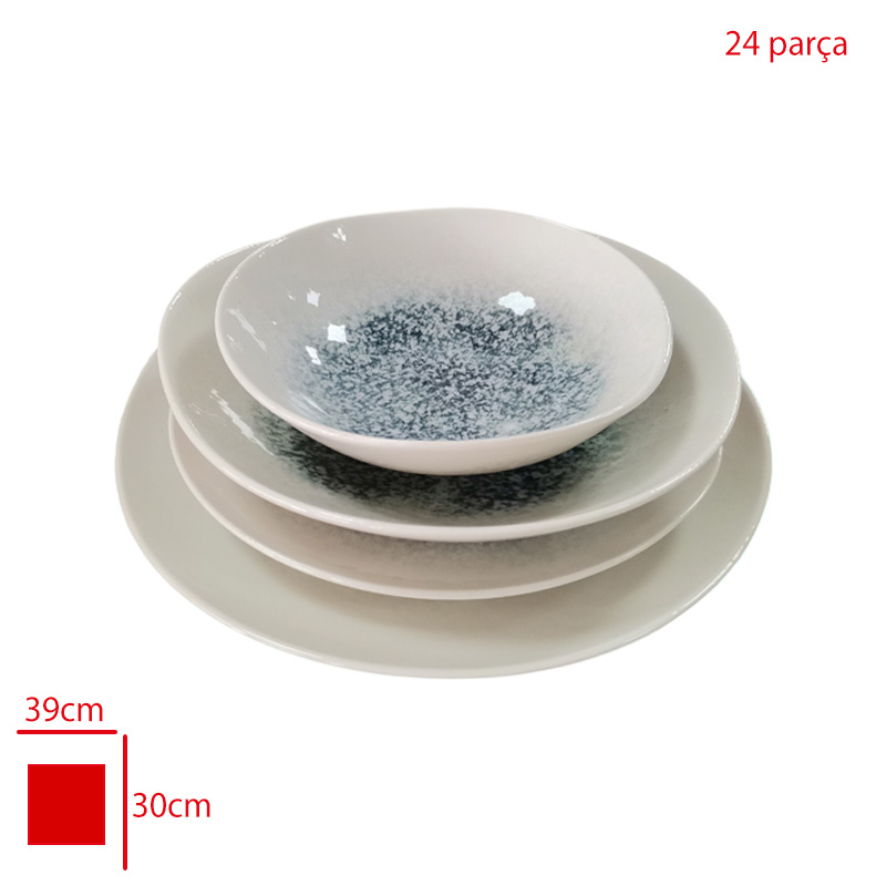 GURAL GBS RODEN YEMEK TAKIMI 24 PARCA GBSRD24KY4R674