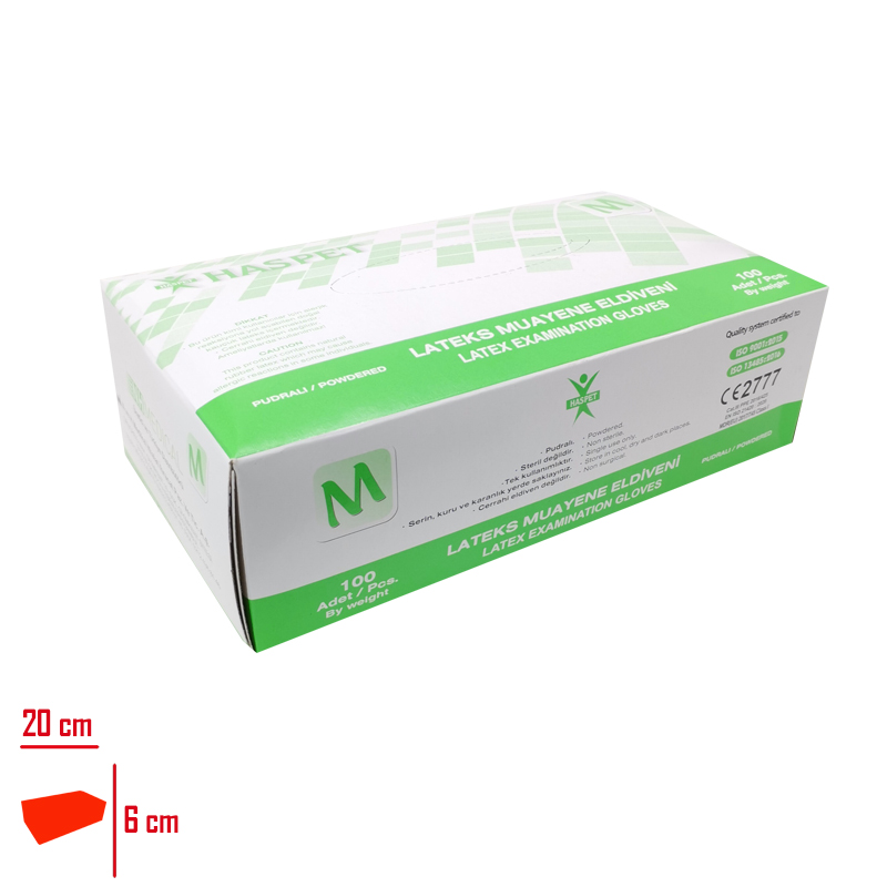 AMELIYAT ELDIVENI MEDIUM 100 LU PAKET PUDRALI LATEKS
