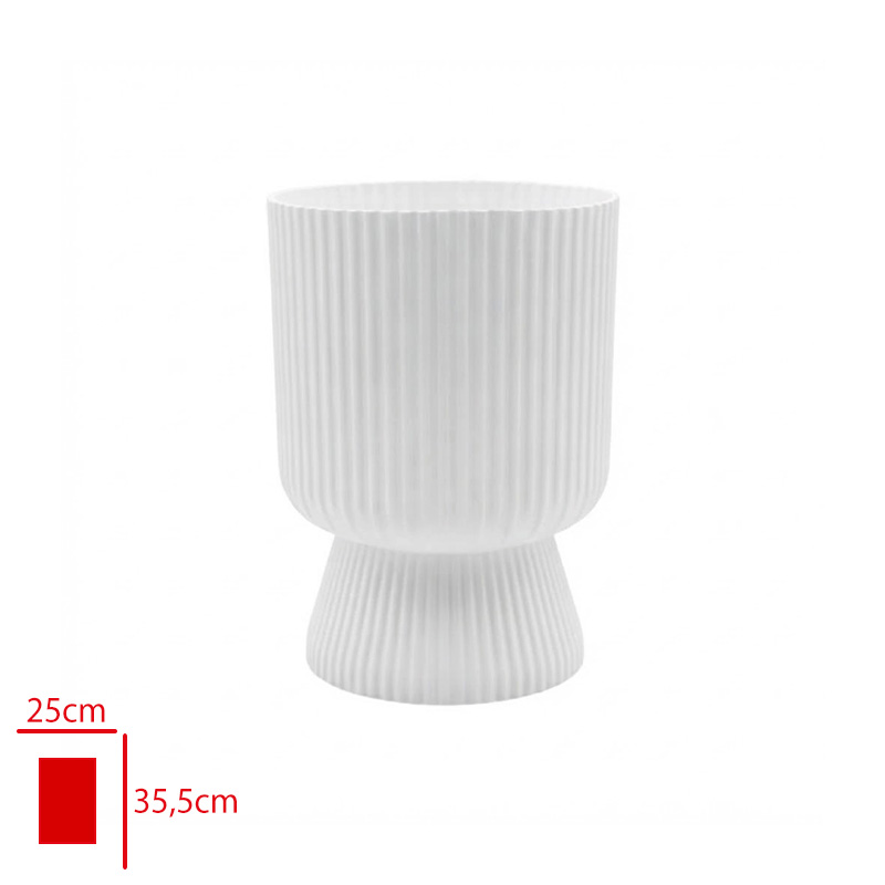 SERINOVA SAKSI AYAKLI LOTUS 3 NO 10,5 LT SUT BEYAZ