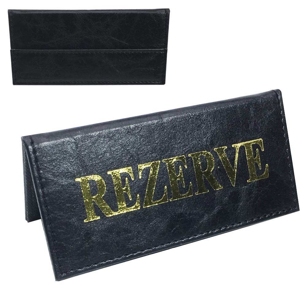 REZERVE 15X7 CM SIYAH REZ-00001