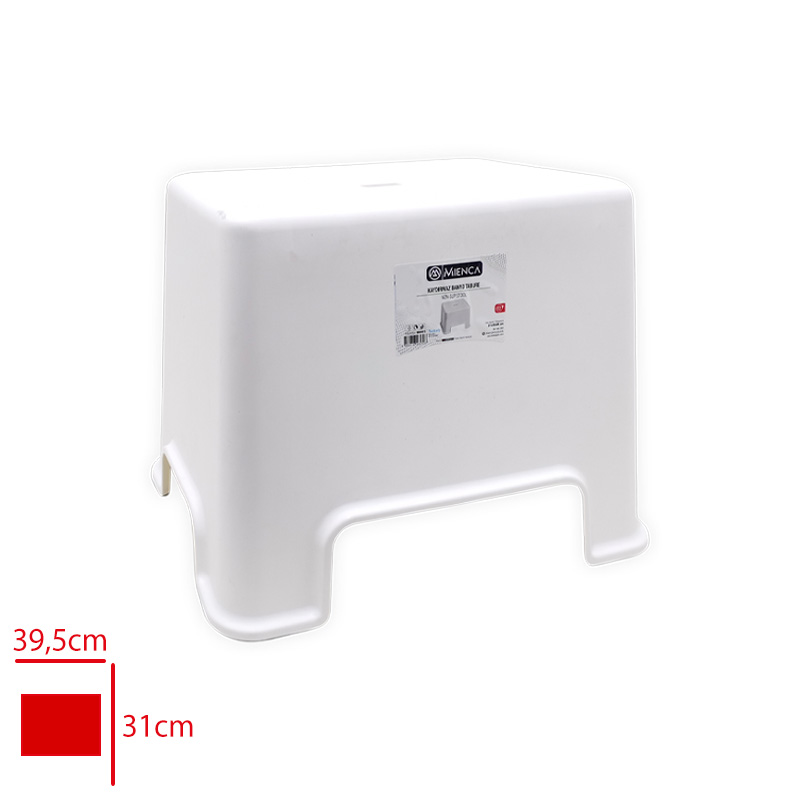 MERDEM BANYO TABURESI KAYDIRMAZ 21*32*30 MRD-572
