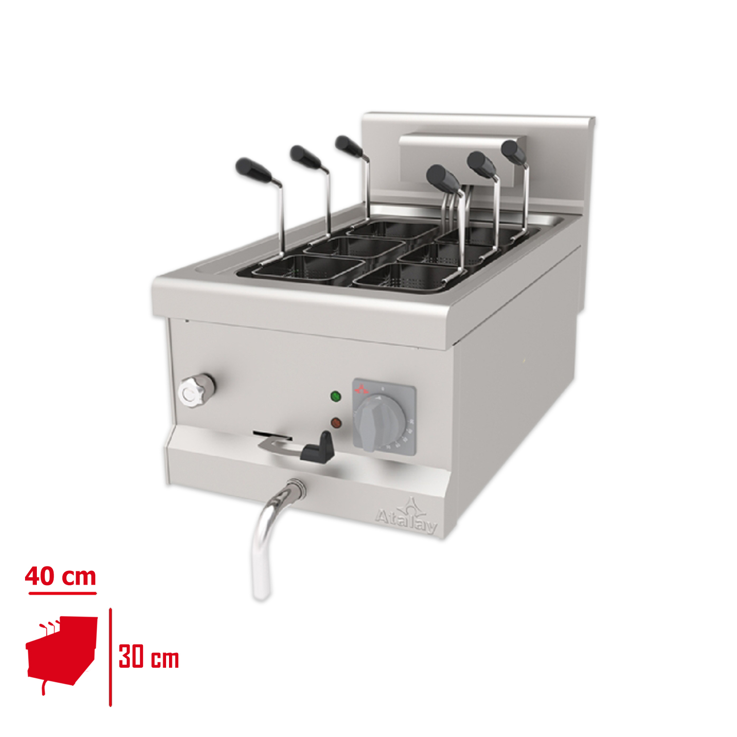 ATALAY SET USTU MAKARNA HASLAMA ELK 40*70*30 AMP-470