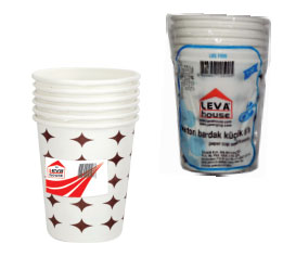 LEVA KARTON BARDAK 7 OZ 6 LI TEK KULLANIMLIK L09.1006