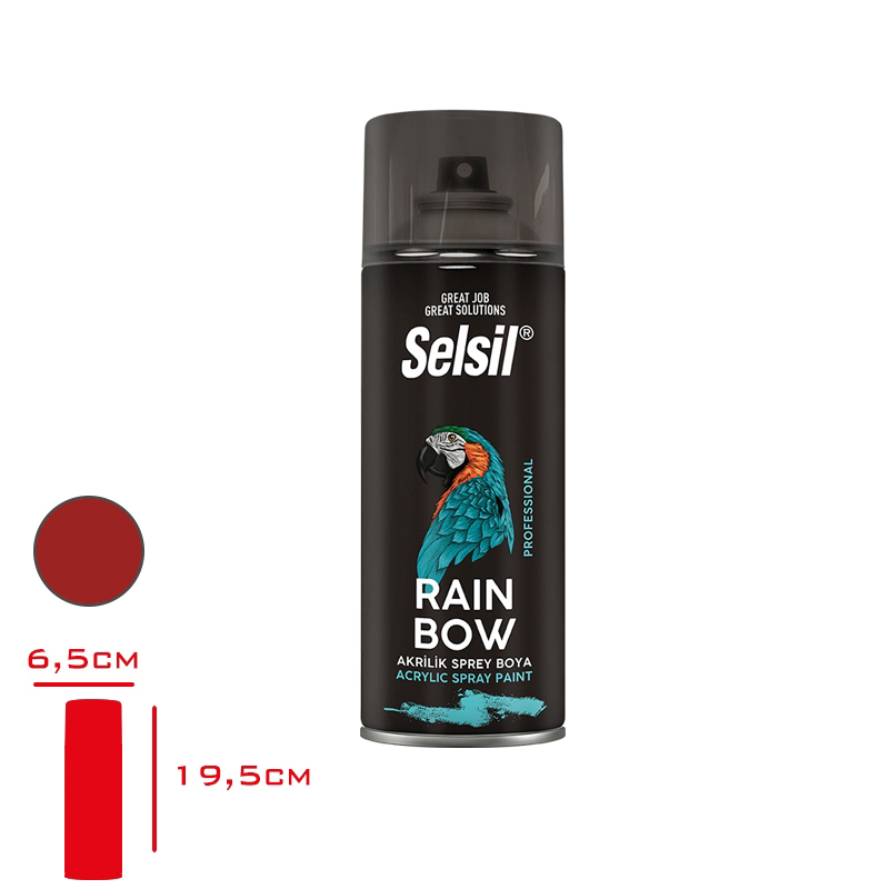 SELSIL SPREY BOYA KIRMIZI KARMEN 400 ML TAB-417
