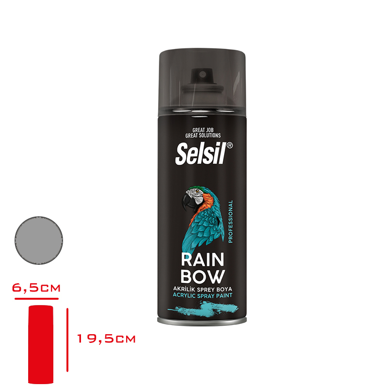 SELSIL SPREY BOYA BEYAZ ALUMINYUM 400 ML TAB-424