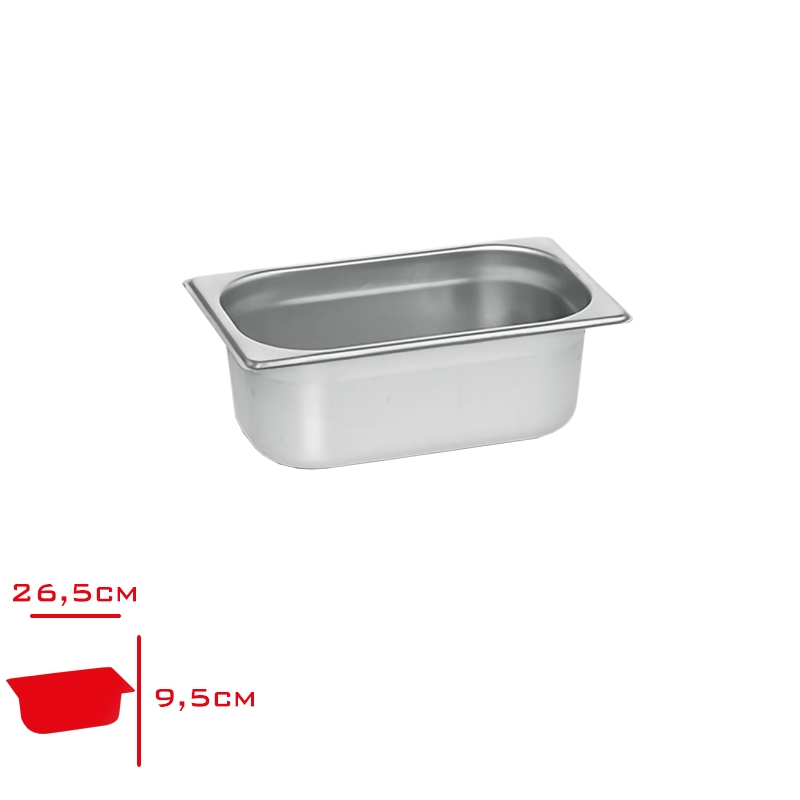 KAPP GASTRONOM KUVET 1/4-100 2.8 LT 31014100