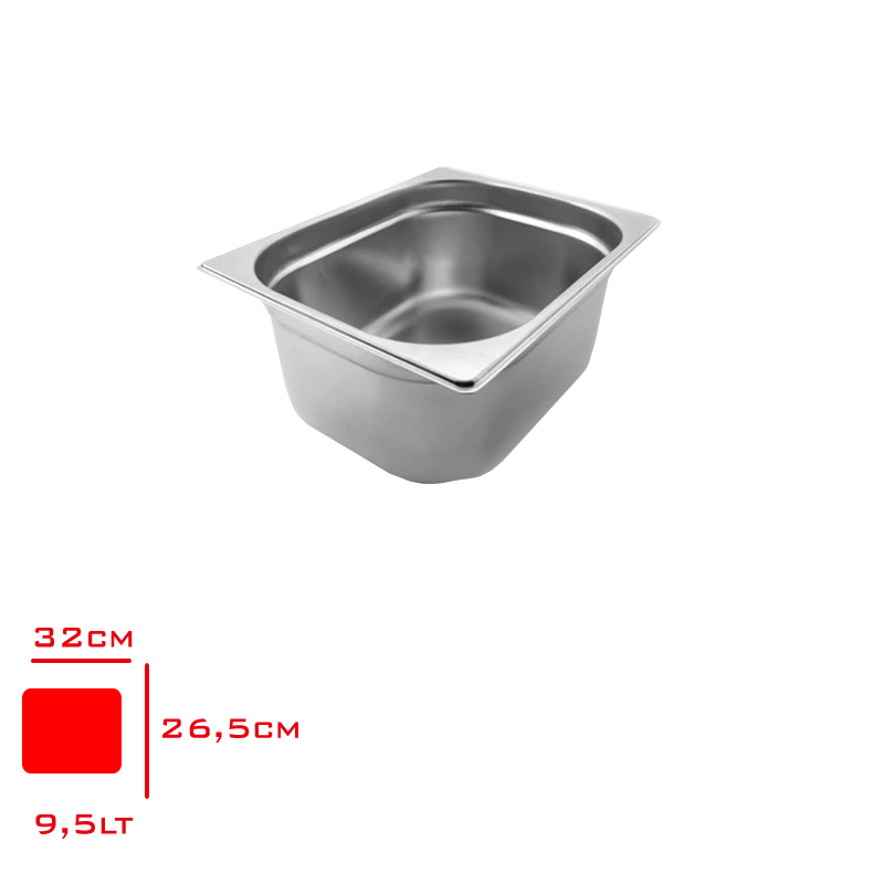 KAPP GASTRONOM KUVET 1/2-150 MM 31012150