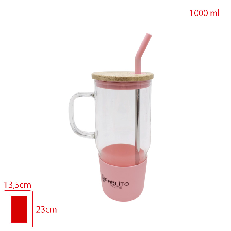 PABLITO PIPETLI BARDAK KAPAKLI 1000 ML PBT-836
