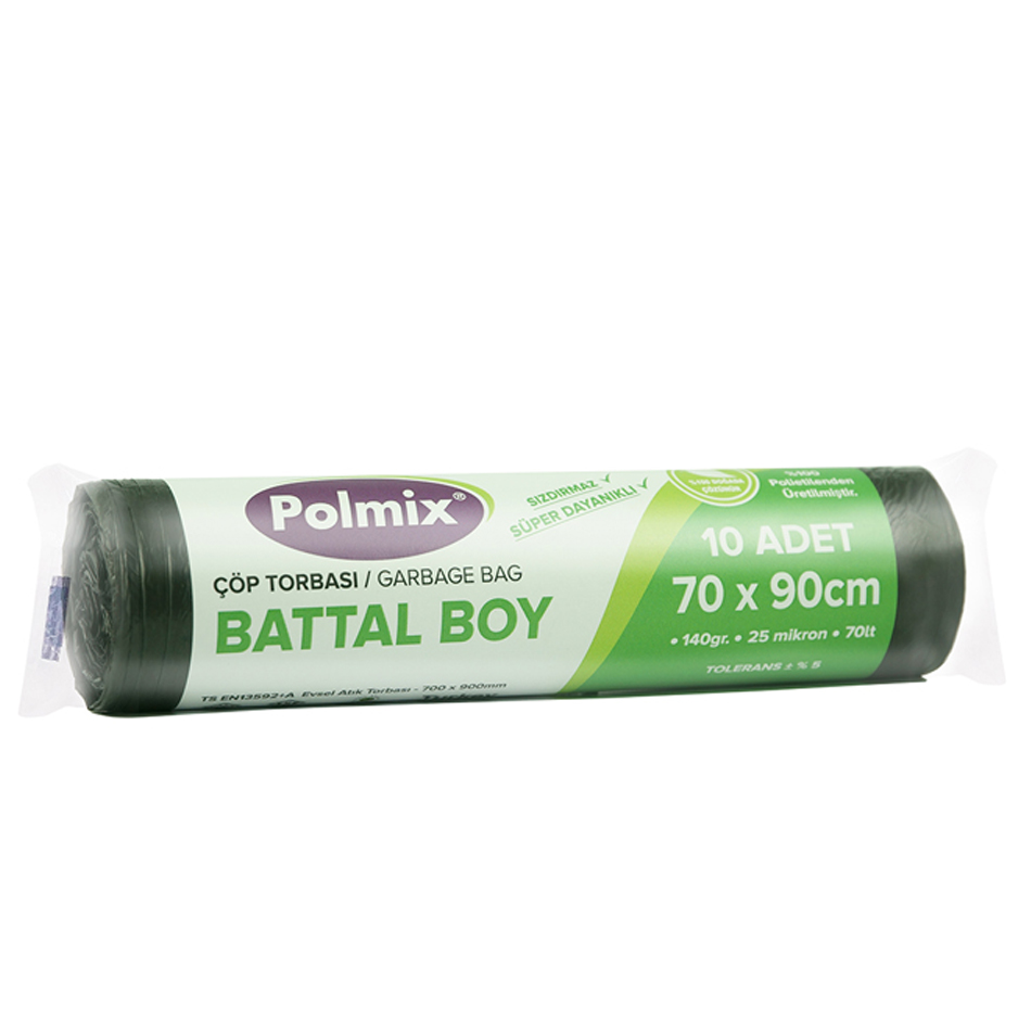 POLMIX COP TORBASI EKONOMIK BATTAL 10 LU 70*90 CM 140 GR P104