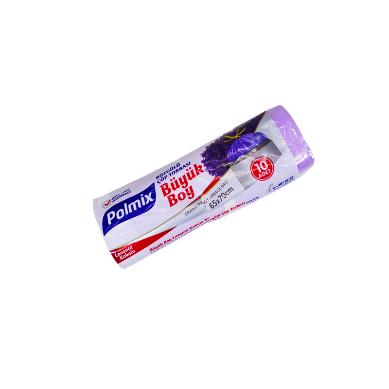 POLMIX COP TORBASI BUZGULU BUYUK LAVANTA 10 LU 65*70 120 GR P144