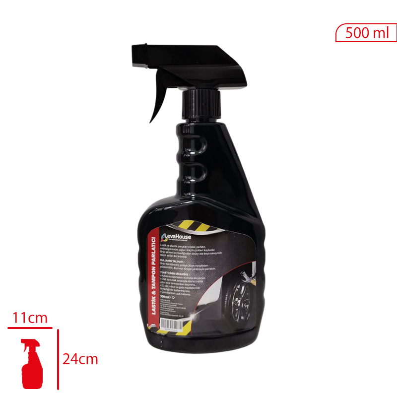 LEVA HOUSE OTO LASTIK VE TAMPON PARLATICI 500 ML
