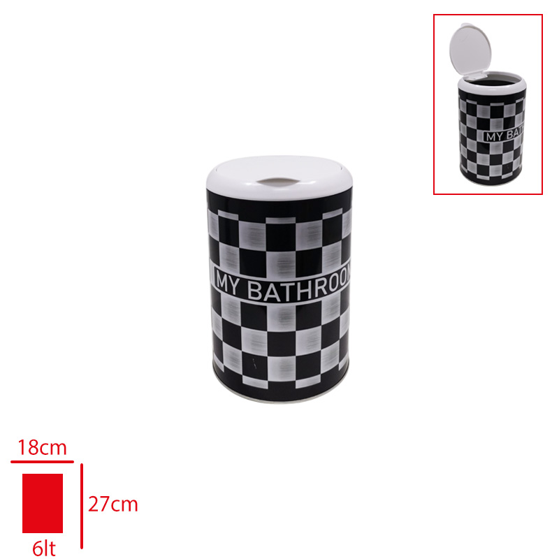 COP KOVASI MANUEL KAPAK DESENLI 6 LT 3199
