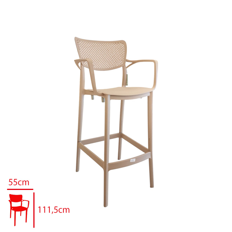 COMFORT BAR KOLTUK NEHIR CAPPUCCINO CT032-BC