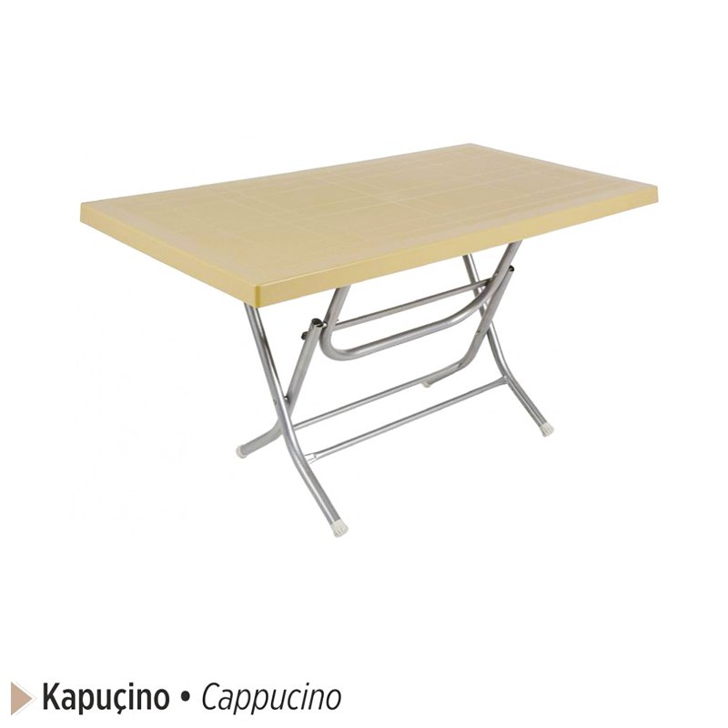 COMFORT MASA SELVI 80*140 METAL AYAK CAPPUCCINO CT060