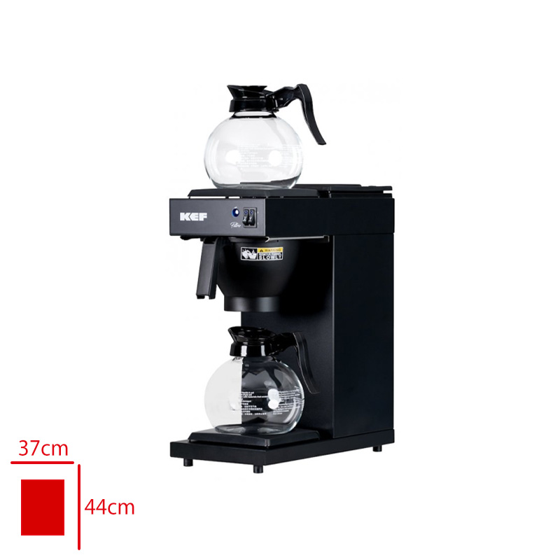 FILTRE KAHVE MAKINESI CIFT POTLU FLT-120-2