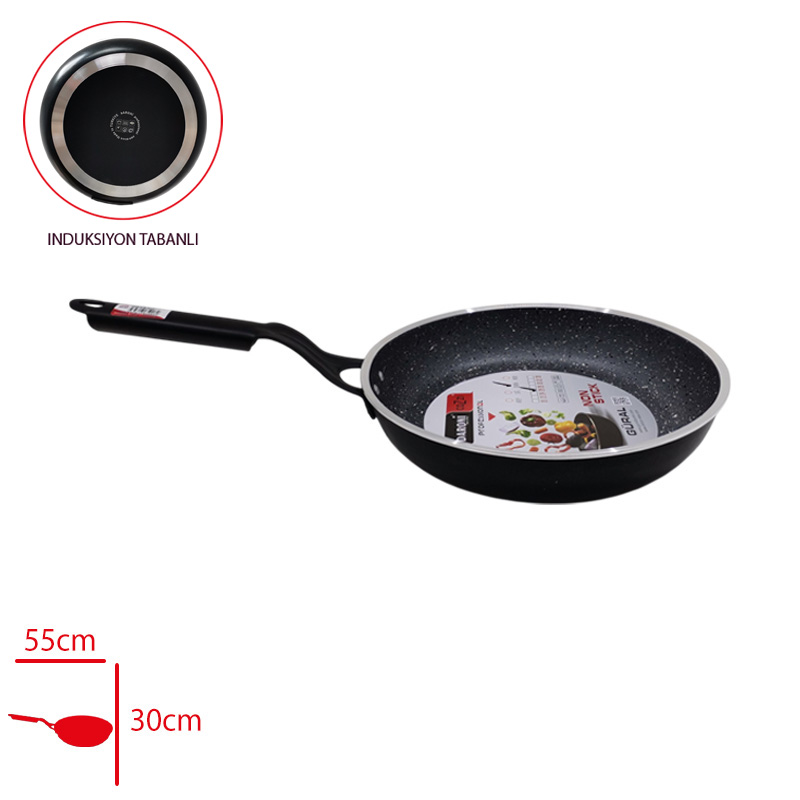 BARONI DERIN TAVA INDUKSIYON TABANLI 30 CM 702/30