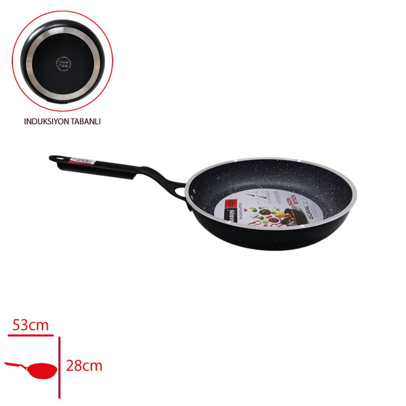 BARONI DERIN TAVA INDUKSIYON TABANLI 28 CM 702/28