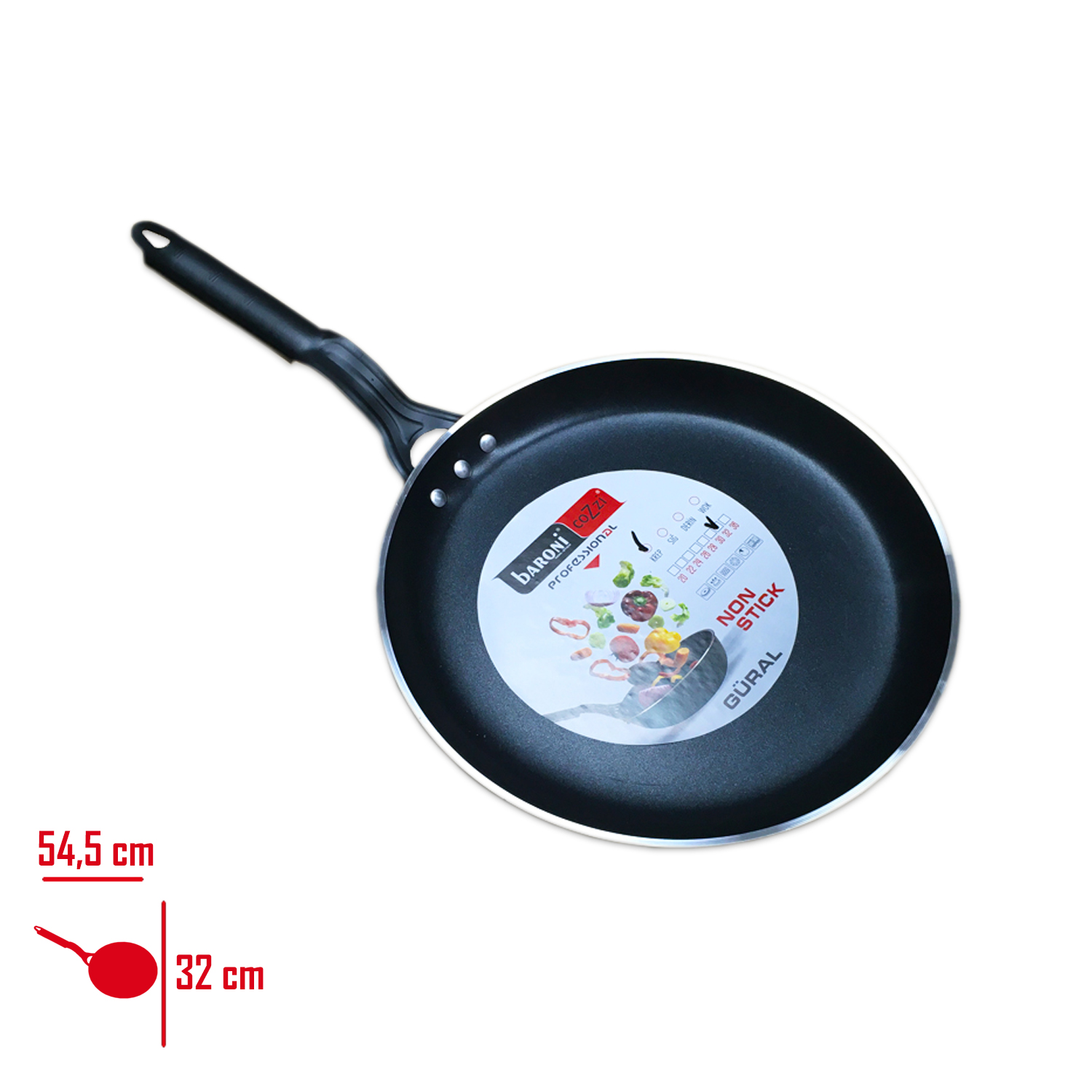BARONI KREP TAVA 32 CM 801/32
