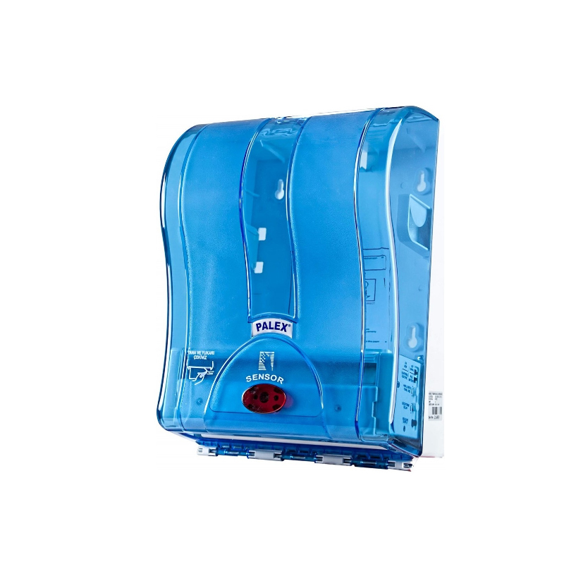 PALEX OTOMATIK HAVLU DISPENSERI PRESTIJ SEFFAF MAVI 3491-1